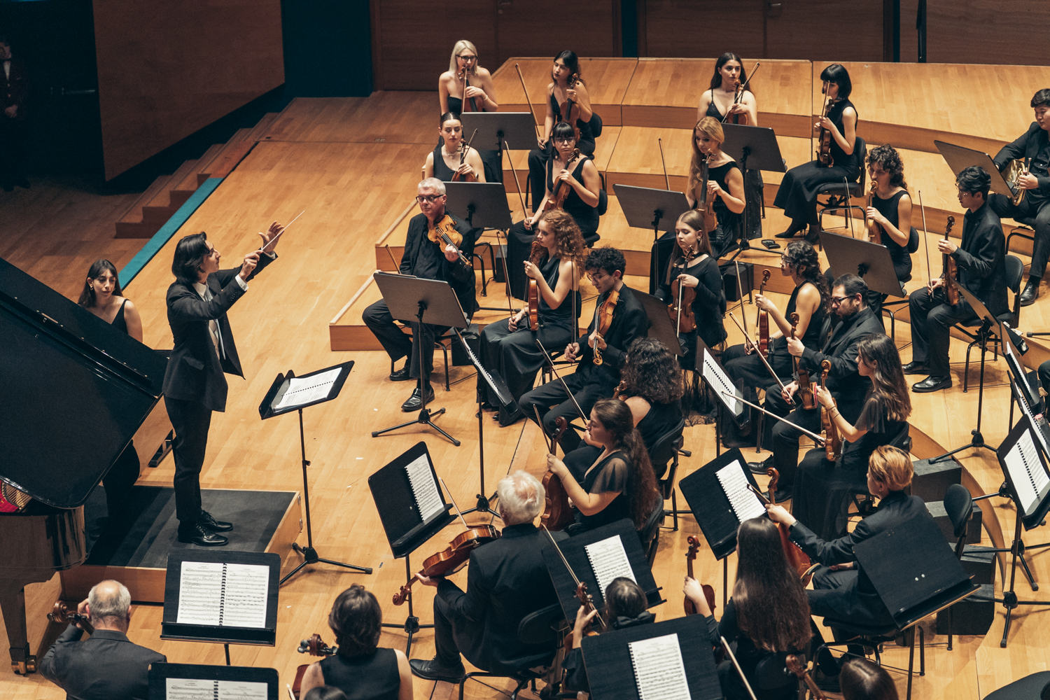In concerto presso la Sala Mehta del Teatro del Maggio Musicale Fiorentino, (Ottobre 2025)